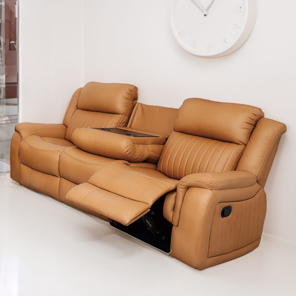Huayang Set Fabric Chesterfield Sofas Leather Living Room Recliner Sofa ...